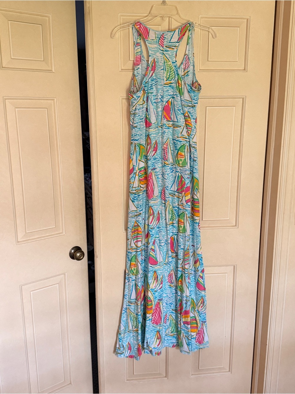 VGUC Lilly Pulitzer Treena Maxi in You Gotta Regatta - Picture 2 of 7